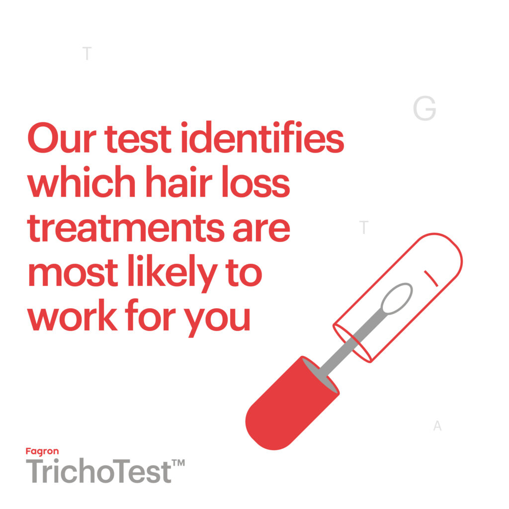 TrichoTest identifies which hair loss treatments are most likely to work for you