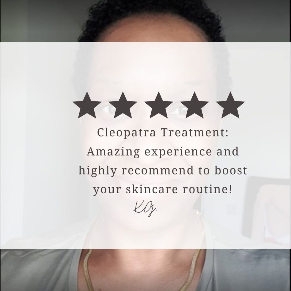 Five Star Review Cleopatra at Crewe Hair and Skin Clinic