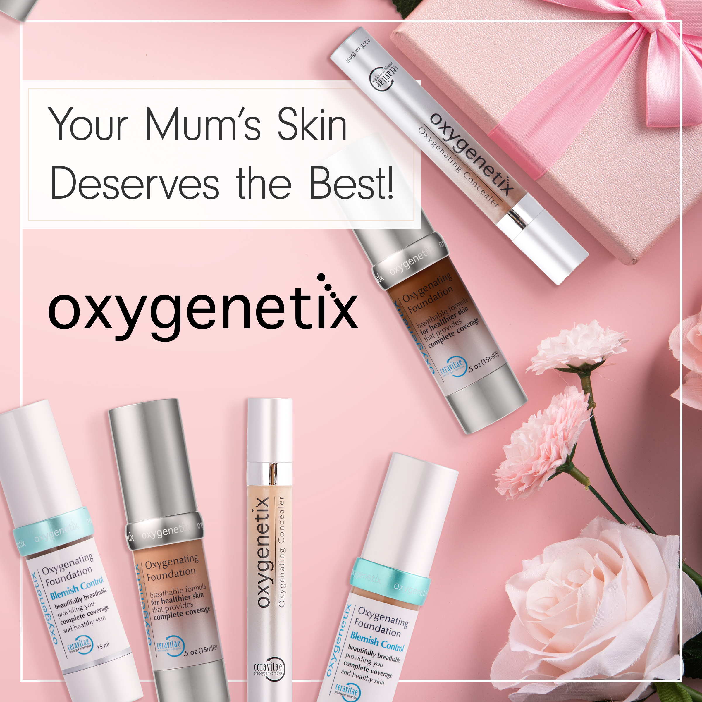 Oxygenetix Mothers day social post