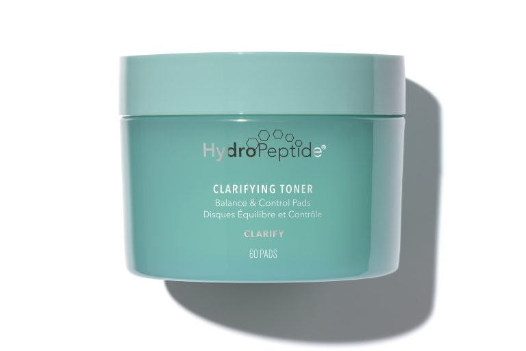 Hydropeptide clarifying toner pads